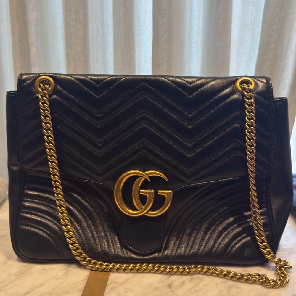 Gucci double G marmont bag
